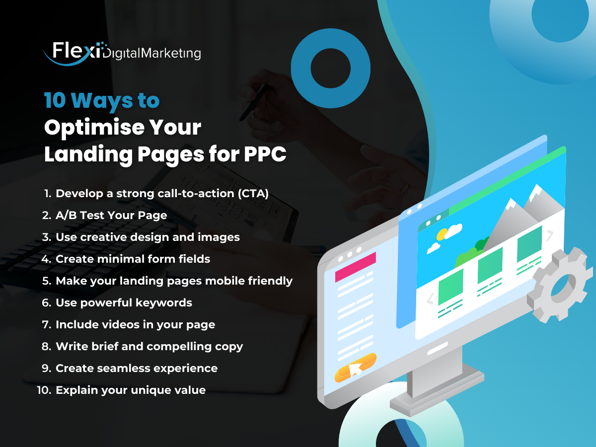 landing page for PPC