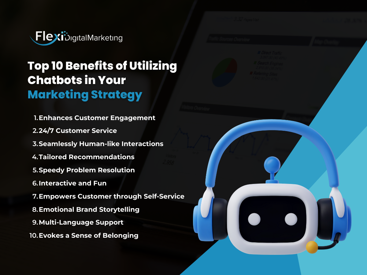 benefits of chatbots in marketing