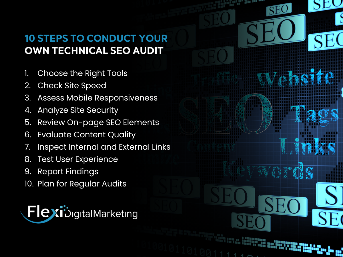 Technical SEO audit