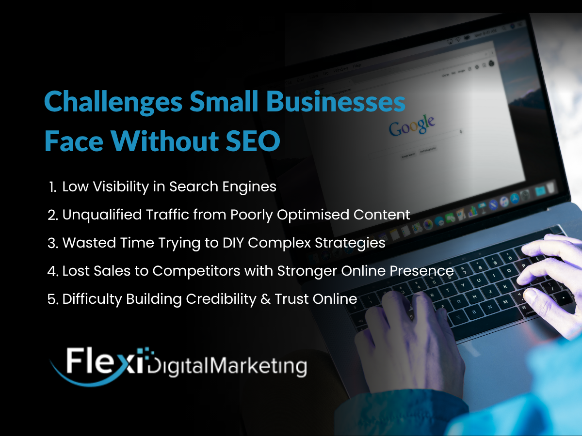 Challenges Small Businesses Face Without SEO