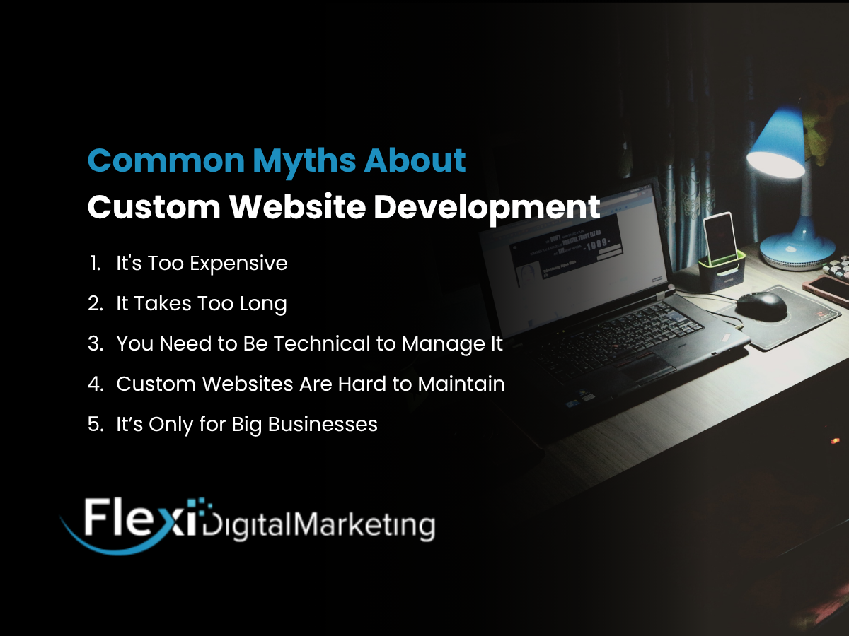 Common Myths About Custom Website Development