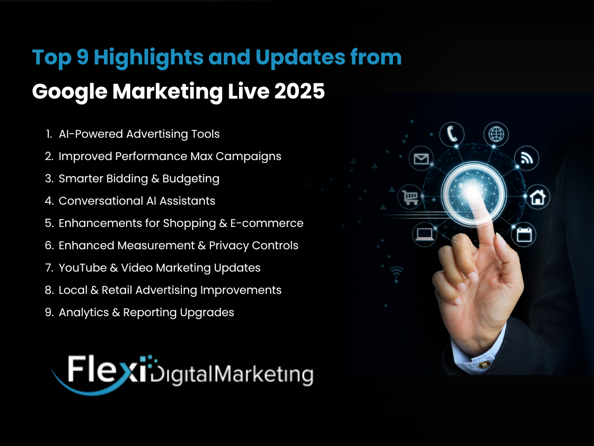 Top 9 Highlights and Updates from Google Marketing Live 2025